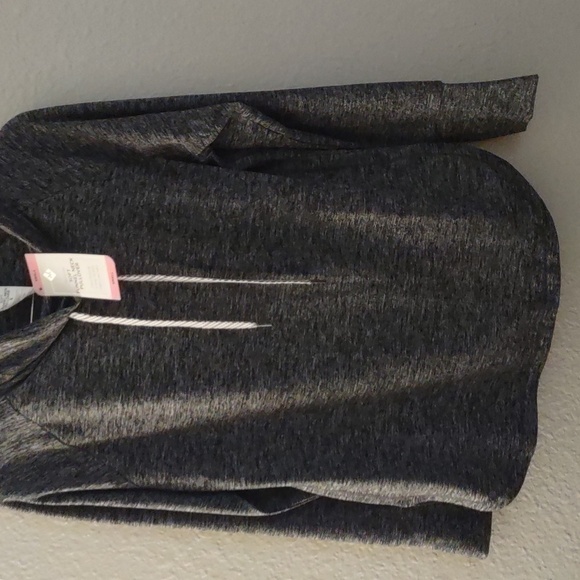 SOFT FUNNEL NECK PULLOVER GRAY SIZE SMALL - Picture 5 of 9
